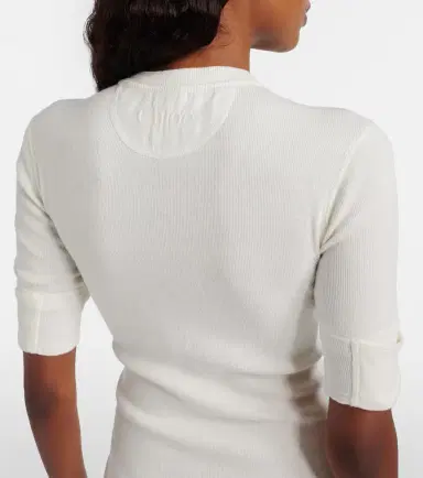 Chloé Chloé Cotton jersey shirt dress | Thumbnail 2 Chloé Chloé Cotton jersey shirt dress | Thumbnail 2