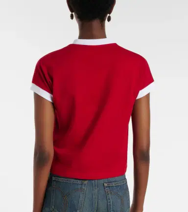 Versace Medusa cotton-blend jersey T-shirt | Thumbnail 4