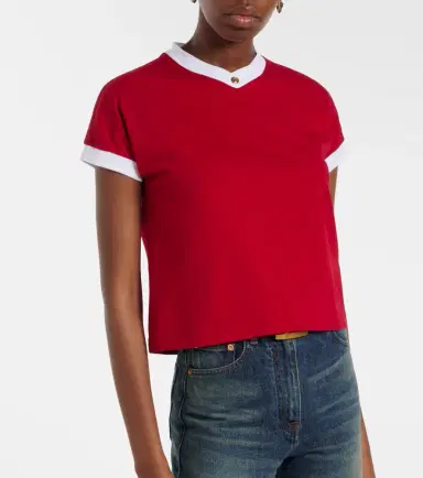 Versace Medusa cotton-blend jersey T-shirt | Thumbnail 5