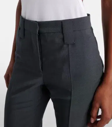 Versace Wool and mohair tapered pants | Thumbnail 4 Versace Wool and mohair tapered pants | Thumbnail 4