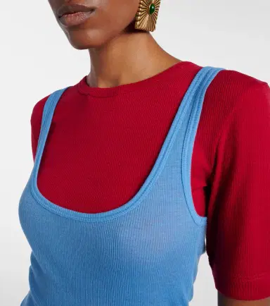 Versace Medusa virgin wool tank top | Thumbnail 3 Versace Medusa virgin wool tank top | Thumbnail 3