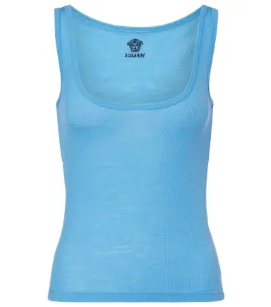 Versace Medusa virgin wool tank top | Thumbnail 1 Versace Medusa virgin wool tank top | Thumbnail 1
