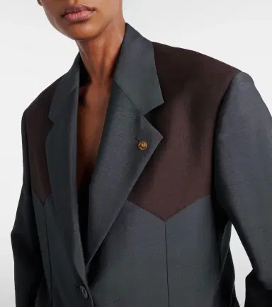 Versace Medusa wool and mohair blazer | Thumbnail 2 Versace Medusa wool and mohair blazer | Thumbnail 2