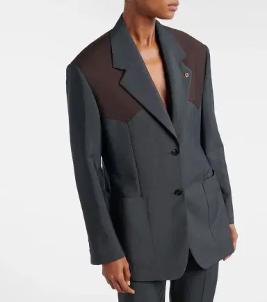 Versace Medusa wool and mohair blazer | Thumbnail 3 Versace Medusa wool and mohair blazer | Thumbnail 3