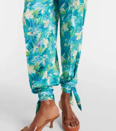 Chloe Chloé Floral silk balloon pants | Thumbnail 4