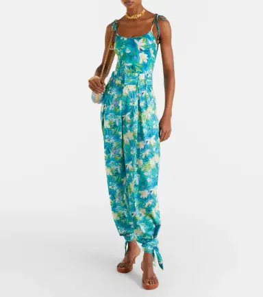 Chloe Chloé Floral silk balloon pants | Thumbnail 5