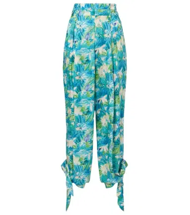 Chloe Chloé Floral silk balloon pants | Thumbnail 1