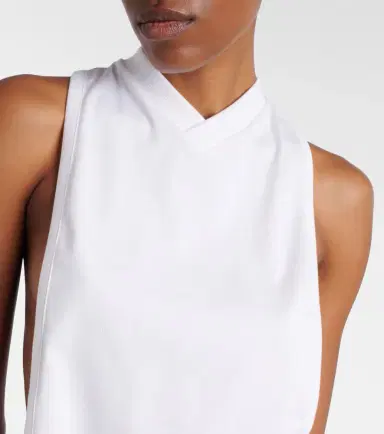 Versace Cotton-blend jersey minidress | Thumbnail 2 Versace Cotton-blend jersey minidress | Thumbnail 2