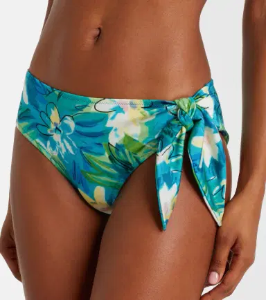 Chloé Chloé Bow-detail floral bikini top | Thumbnail 2