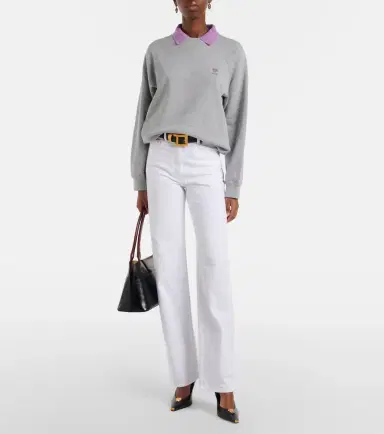 Versace Cotton jersey sweatshirt | Thumbnail 2 Versace Cotton jersey sweatshirt | Thumbnail 2