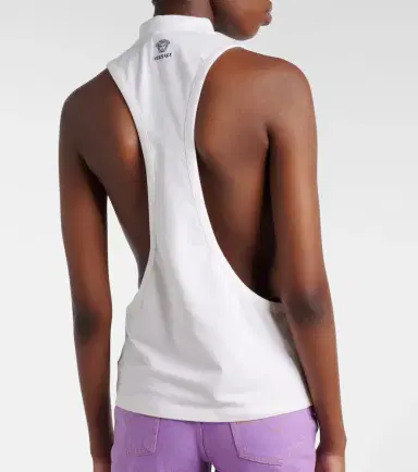 Versace Cotton-blend jersey tank top | Thumbnail 6