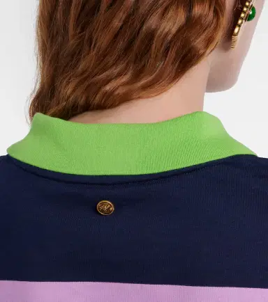 Versace Striped cotton jersey polo sweater | Thumbnail 6 Versace Striped cotton jersey polo sweater | Thumbnail 6