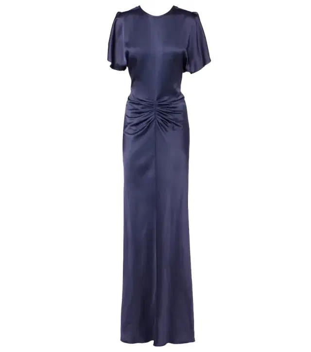 Victoria Beckham Isabella gathered satin gown