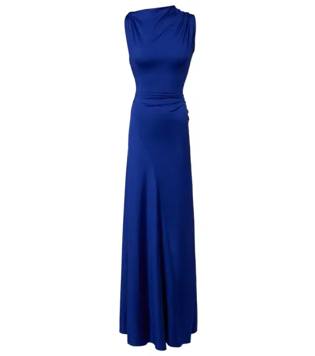 Victoria Beckham Asymmetric draped gown