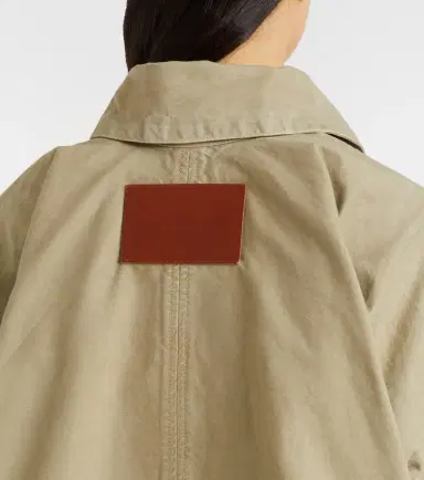 Victoria Beckham Hooded cotton canvas jacket | Thumbnail 4