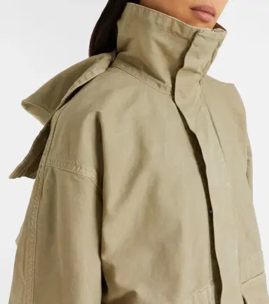 Victoria Beckham Hooded cotton canvas jacket | Thumbnail 6