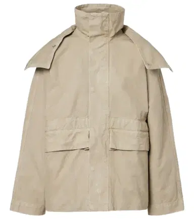 Victoria Beckham Hooded cotton canvas jacket | Thumbnail 1