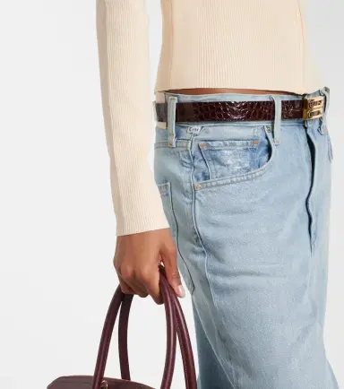 Victoria Beckham Mila ribbed-knit zip-up top | Thumbnail 3 Victoria Beckham Mila ribbed-knit zip-up top | Thumbnail 3
