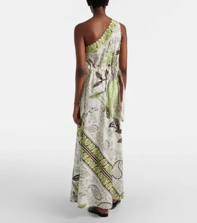 Tory Burch Printed belted cotton-blend maxi dress | Thumbnail 4