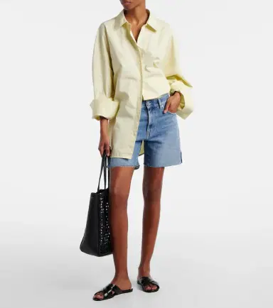 AG Jeans Ex-Boyfriend denim Bermuda shorts | Thumbnail 3
