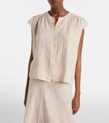 Velvet Janey linen shirt | Thumbnail 2