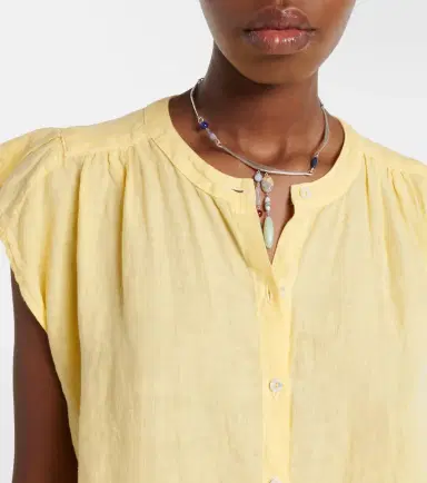 Velvet Janey linen shirt | Thumbnail 3