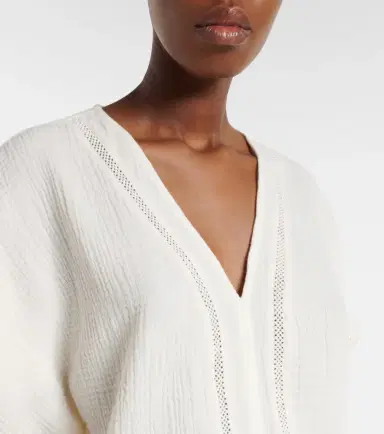 Velvet Verna cotton gauze top | Thumbnail 5
