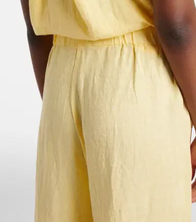 Velvet Lola linen wide-leg pants | Thumbnail 5