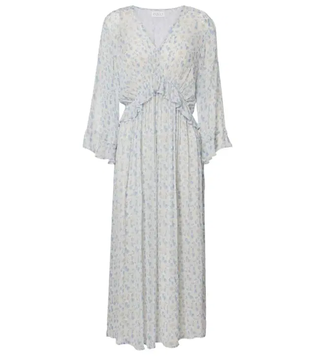Velvet Aerin floral sheer maxi dress