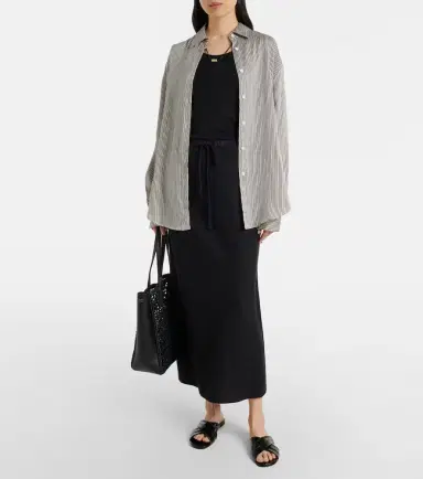Velvet Beka linen maxi skirt | Thumbnail 3