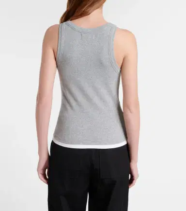 Velvet Orion ribbed-knit tank top | Thumbnail 5