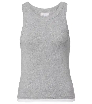 Velvet Orion ribbed-knit tank top | Thumbnail 1