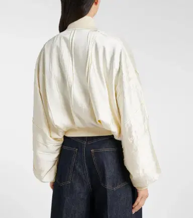 Sportmax Zorro cropped bomber jacket | Thumbnail 3