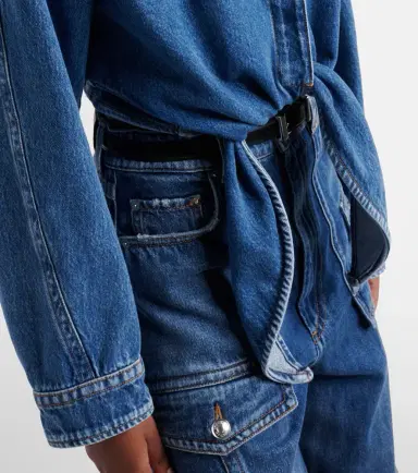 Sportmax Pevera cropped denim shirt | Thumbnail 2 Sportmax Pevera cropped denim shirt | Thumbnail 2