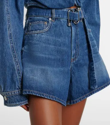 Sportmax Pevera cropped denim shirt | Thumbnail 3 Sportmax Pevera cropped denim shirt | Thumbnail 3