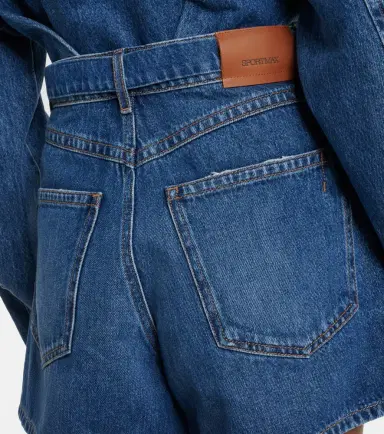 Sportmax Pevera cropped denim shirt | Thumbnail 4 Sportmax Pevera cropped denim shirt | Thumbnail 4