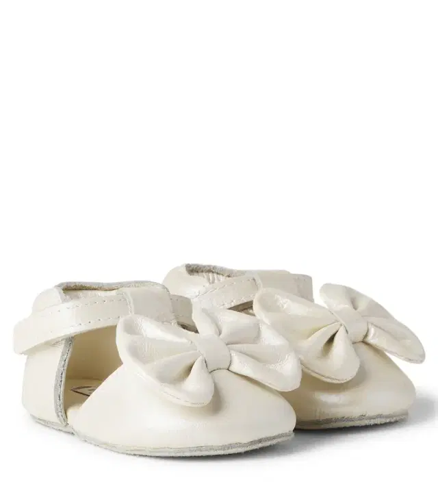 Donsje Baby Meau bow-detail leather sandals