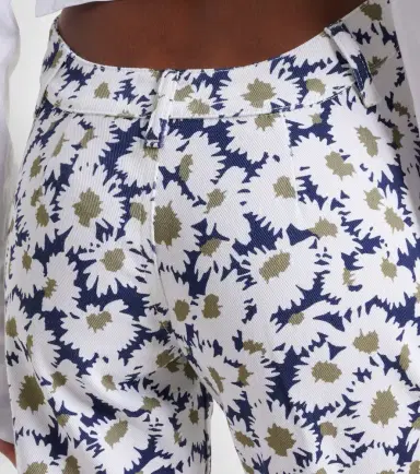 Jean Paul Gaultier Floral flared jeans | Thumbnail 2