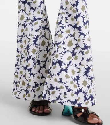 Jean Paul Gaultier Floral flared jeans | Thumbnail 6
