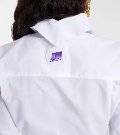 Jean Paul Gaultier Cropped cotton poplin shirt | Thumbnail 3 Jean Paul Gaultier Cropped cotton poplin shirt | Thumbnail 3