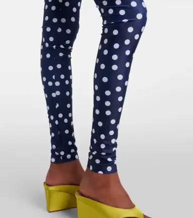 Jean Paul Gaultier Polka-dot jersey leggings | Thumbnail 3