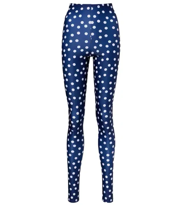Jean Paul Gaultier Polka-dot jersey leggings