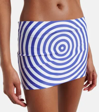 Jean Paul Gaultier Printed jersey miniskirt | Thumbnail 3