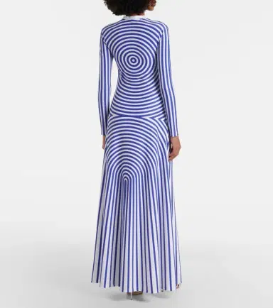 Jean Paul Gaultier Printed jersey maxi dress | Thumbnail 4