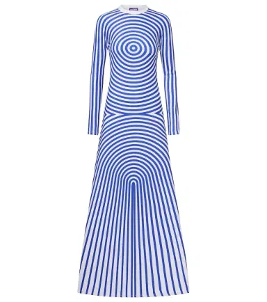 Jean Paul Gaultier Printed jersey maxi dress | Thumbnail 1