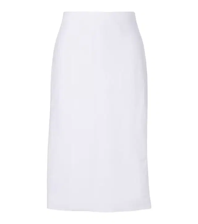 Vince Easy linen-blend midi skirt
