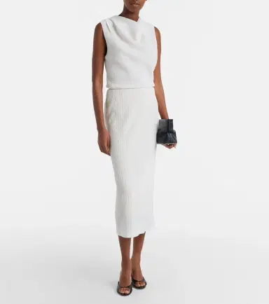 Vince Draped knitted top | Thumbnail 2