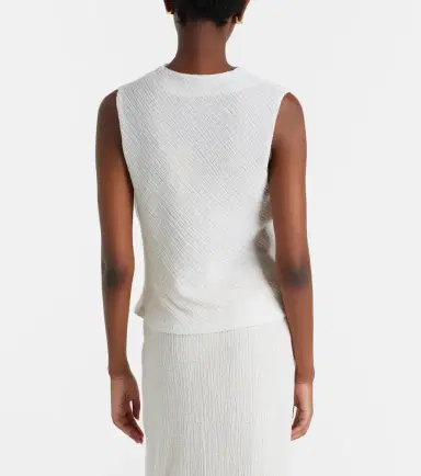Vince Draped knitted top | Thumbnail 3