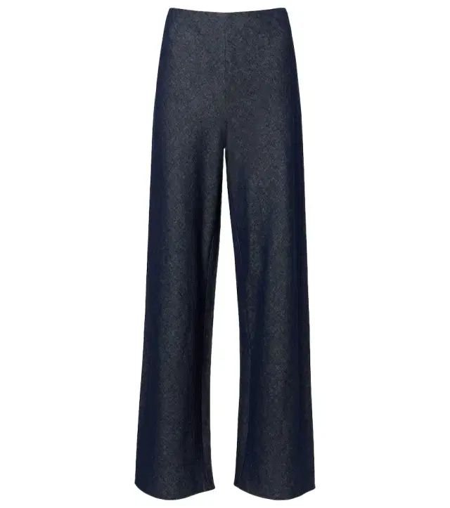 Vince Colette cotton and linen chambray wide-leg pants