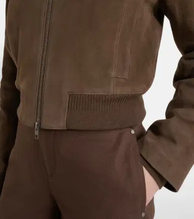 Vince Suede blouson jacket | Thumbnail 4 Vince Suede blouson jacket | Thumbnail 4